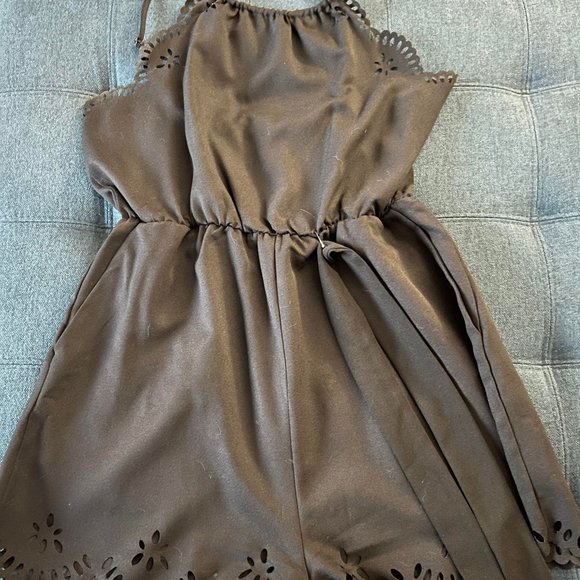 2 Black Short Rompers - Picture 8 of 8